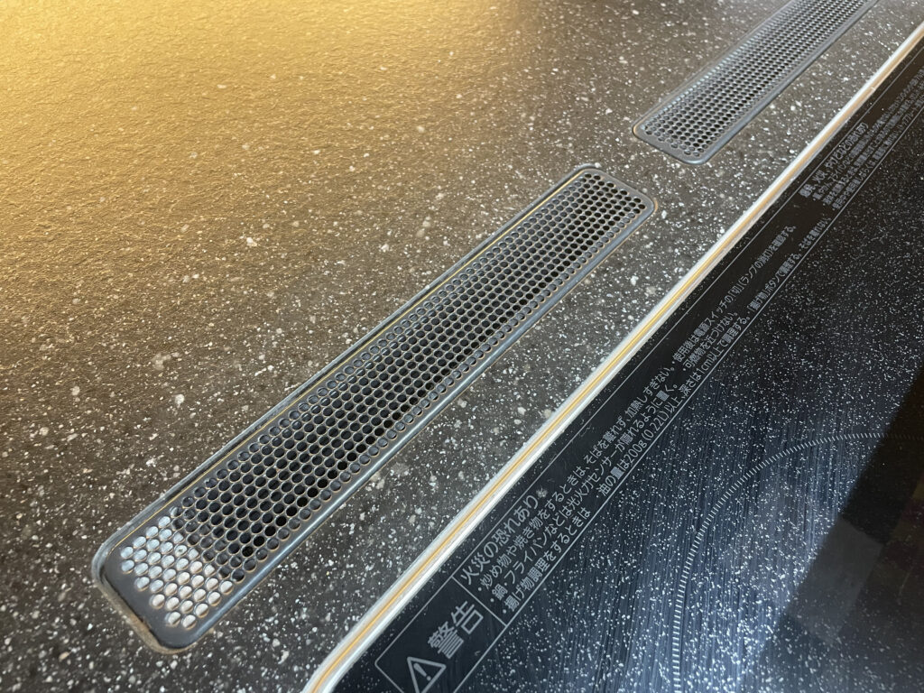 2つの排気口